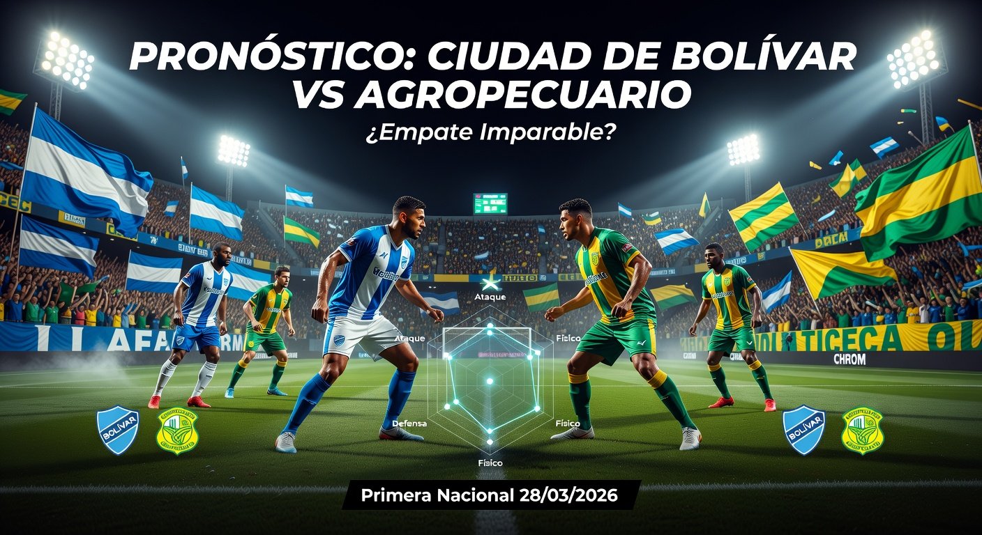 Ciudad de Bolívar vs Agropecuario Pronóstico / Prediction