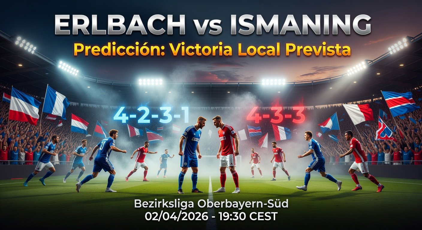Erlbach vs Ismaning Pronóstico / Prediction