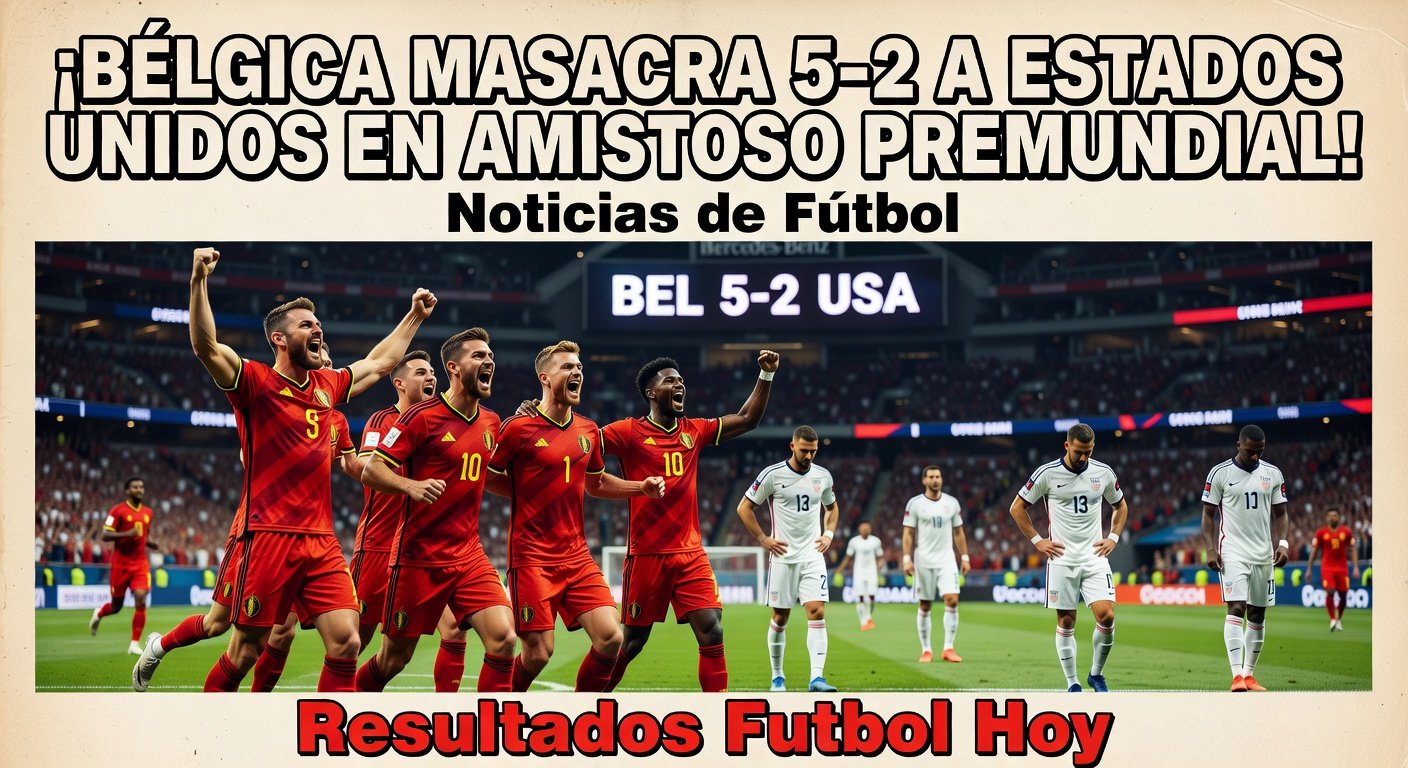 USMNT Thrashed 2-5 by Belgium in Pre-World Cup Friendly