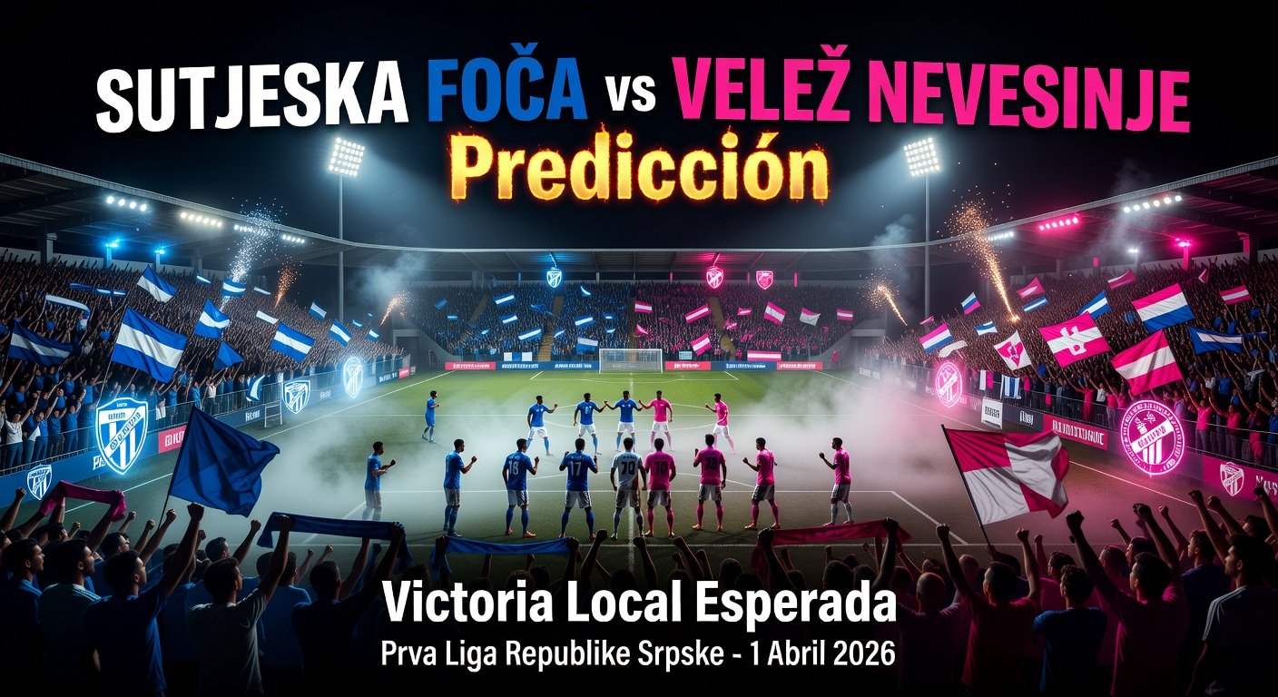 Sutjeska Foča vs Velež Nevesinje Pronóstico / Prediction