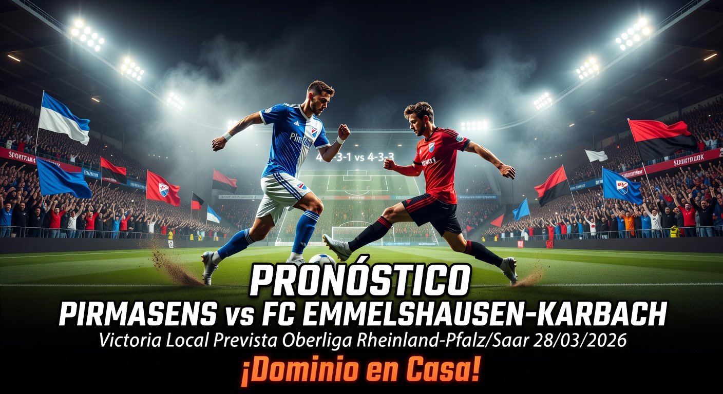 Pirmasens vs FC Emmelshausen-Karbach Pronóstico / Prediction