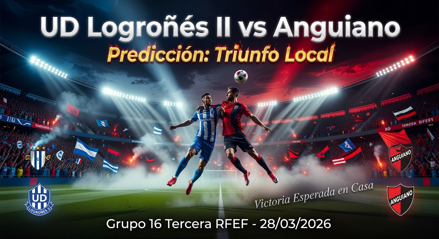 UD Logroñés II vs Anguiano Pronóstico / Prediction