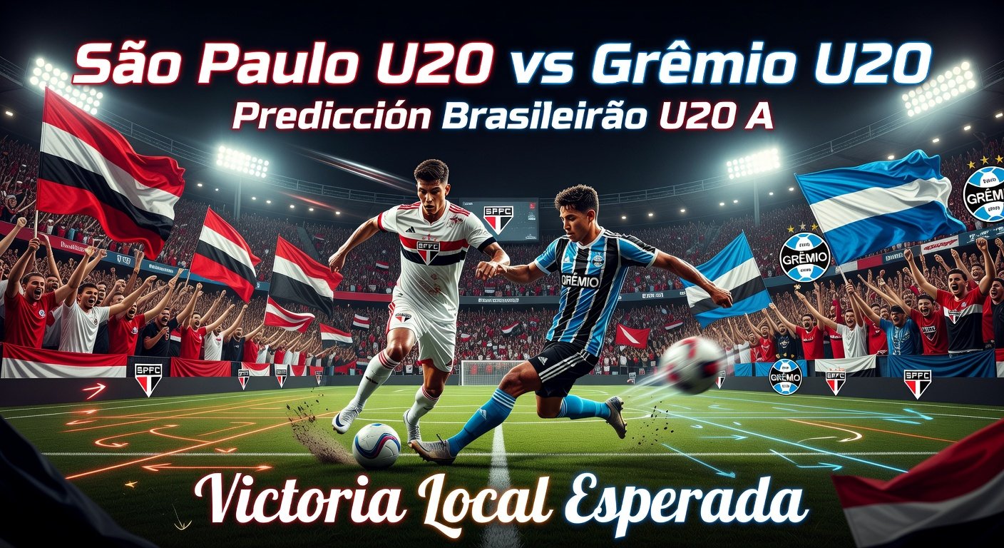 São Paulo U20 vs Grêmio U20 Pronóstico / Prediction