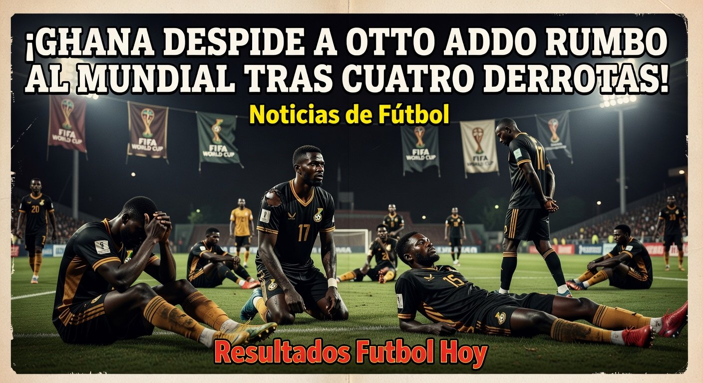 World Cup-bound Ghana fire coach Otto Addo after 4 straight losses