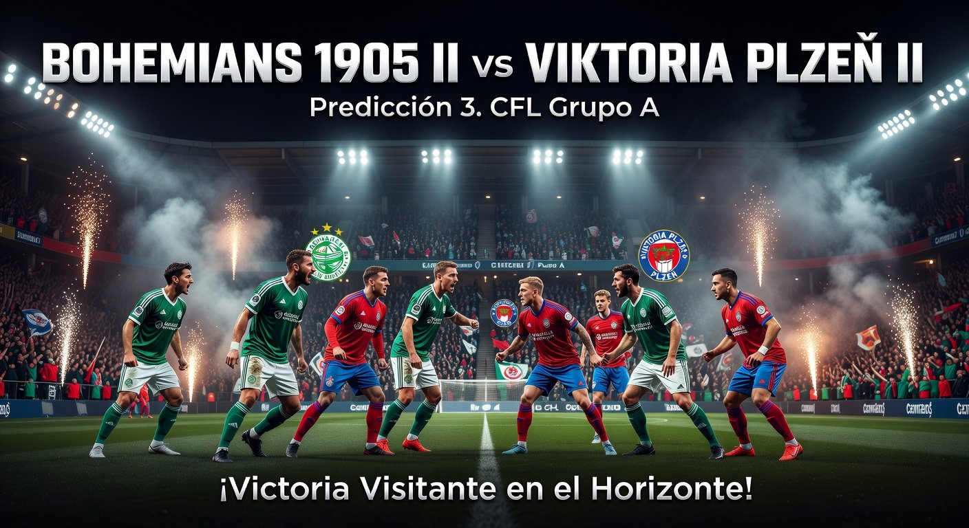 Bohemians 1905 II vs Viktoria Plzeň II Pronóstico / Prediction