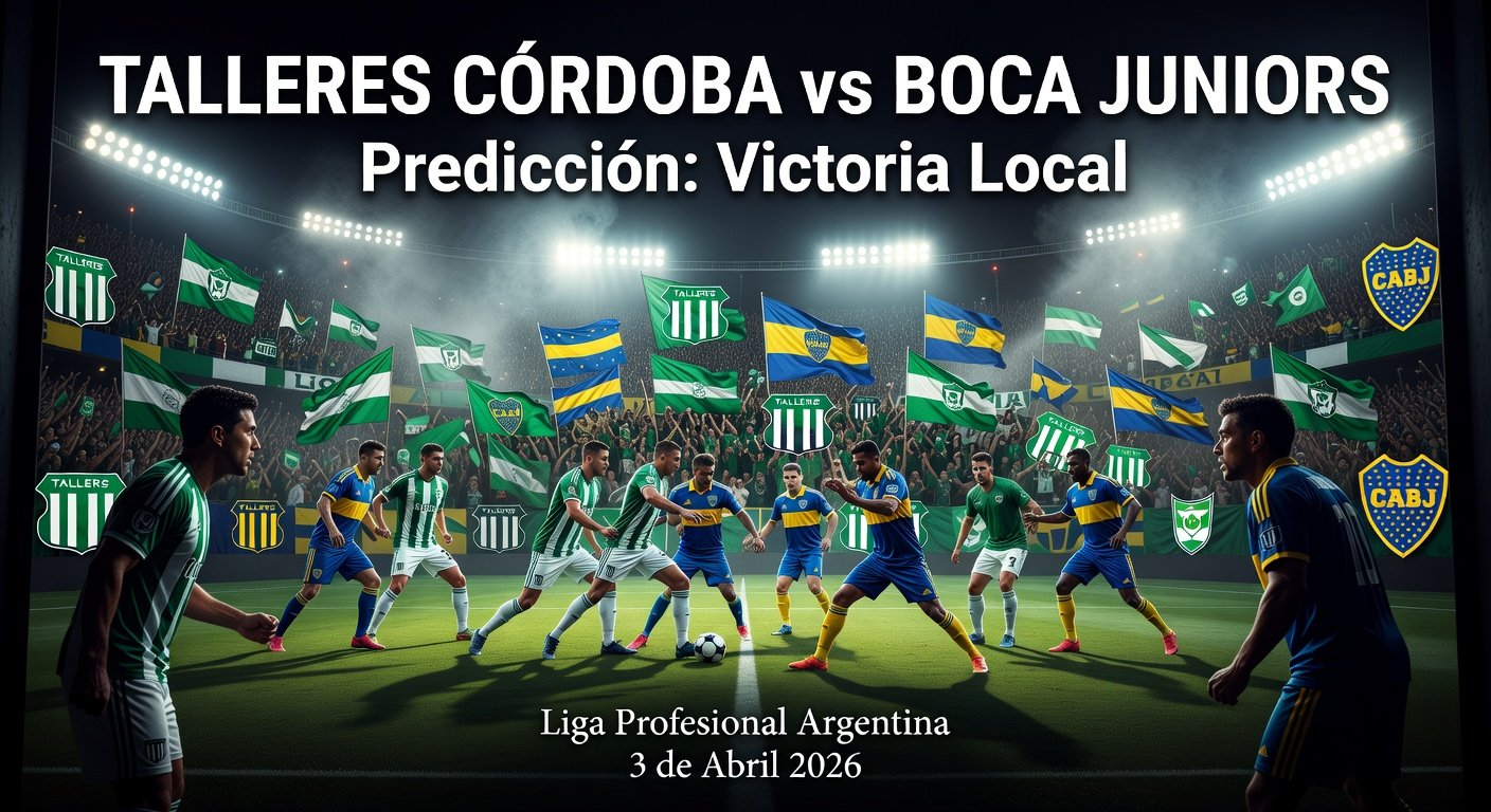 Talleres Cordoba vs Boca Juniors Pronóstico / Prediction