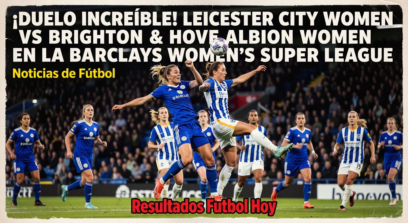 Leicester City Women vs Brighton & Hove Albion Women - WSL (Sky Sports, 3:00pm)