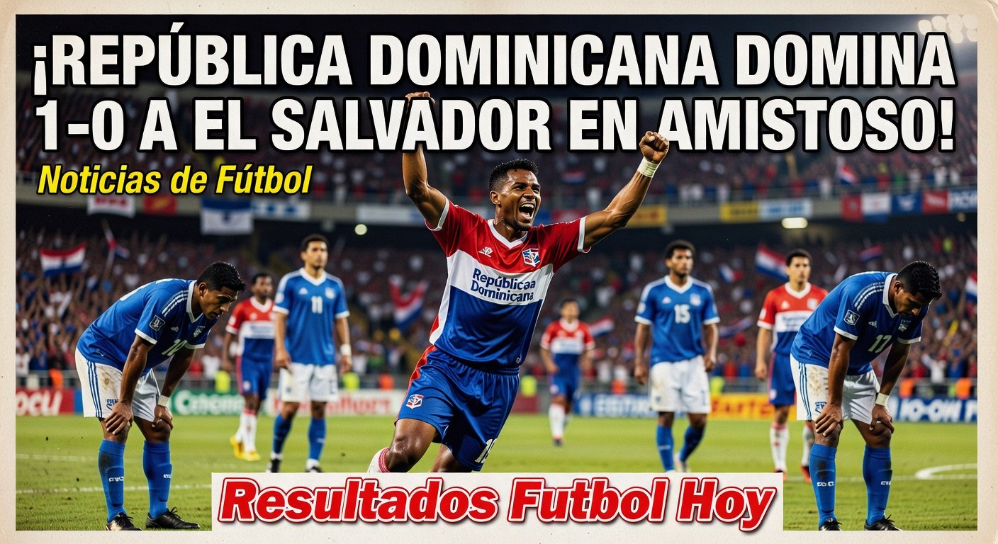 Dominican Republic lead 1-0 vs El Salvador in international friendly (BBC Sport)