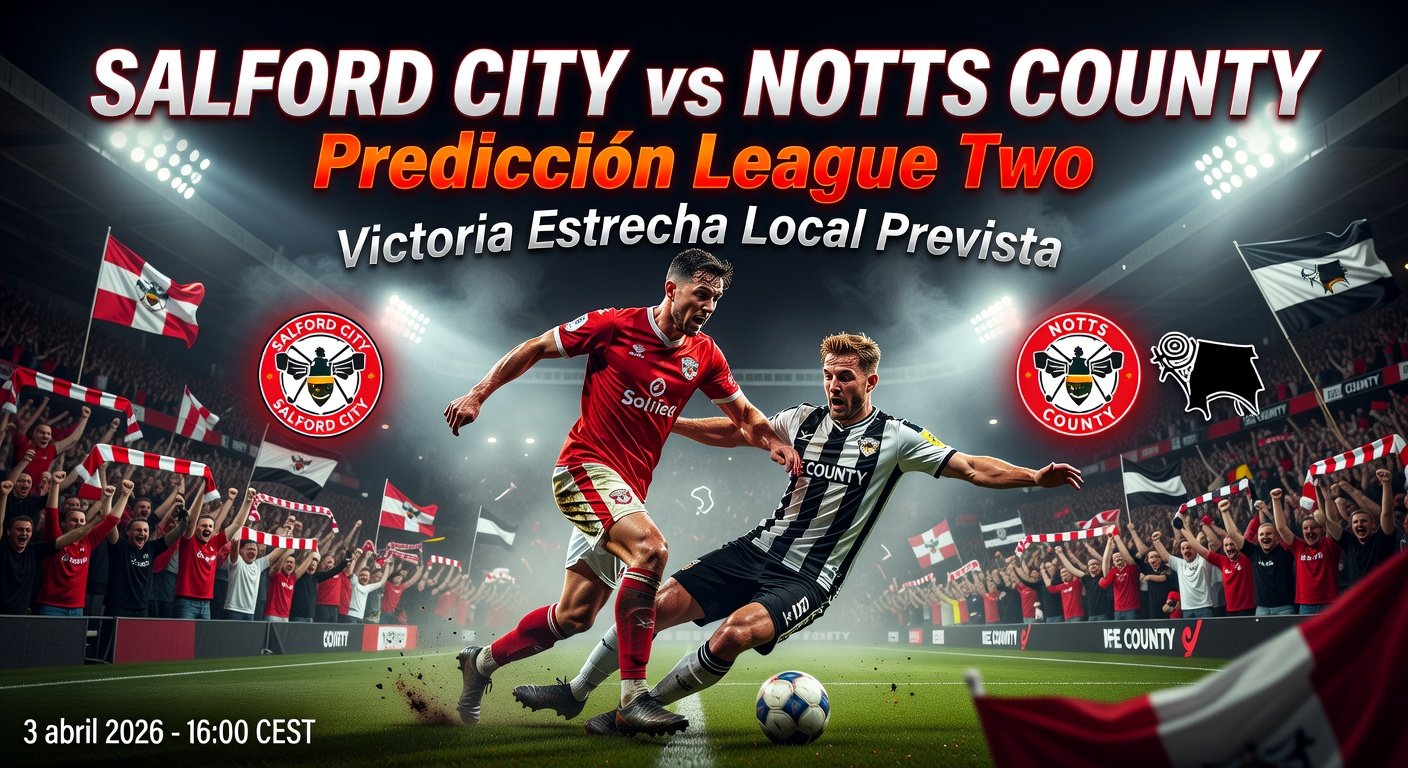 Salford City vs Notts County Pronóstico / Prediction