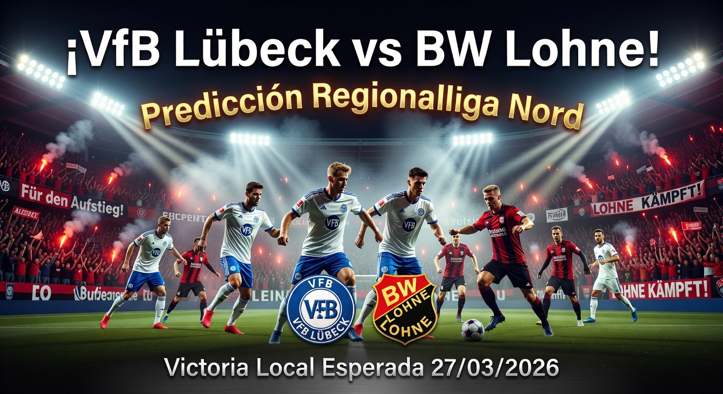 VfB Lübeck vs BW Lohne Pronóstico / Prediction