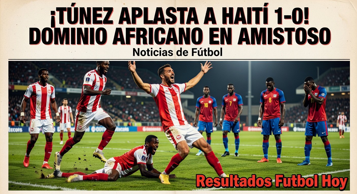 Tunisia edge past Haiti 1-0 in international friendly