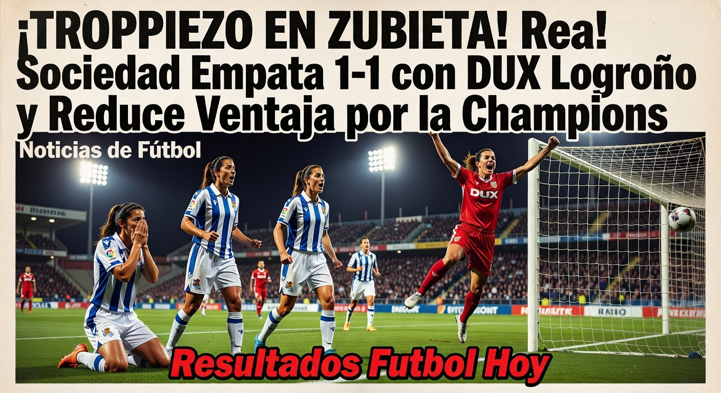 DUX Logroño 1-1 Real Sociedad in Liga F