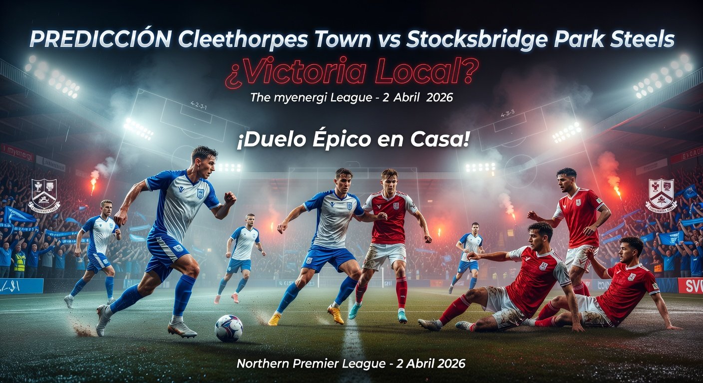 Cleethorpes Town vs Stocksbridge Park Steels Pronóstico / Prediction