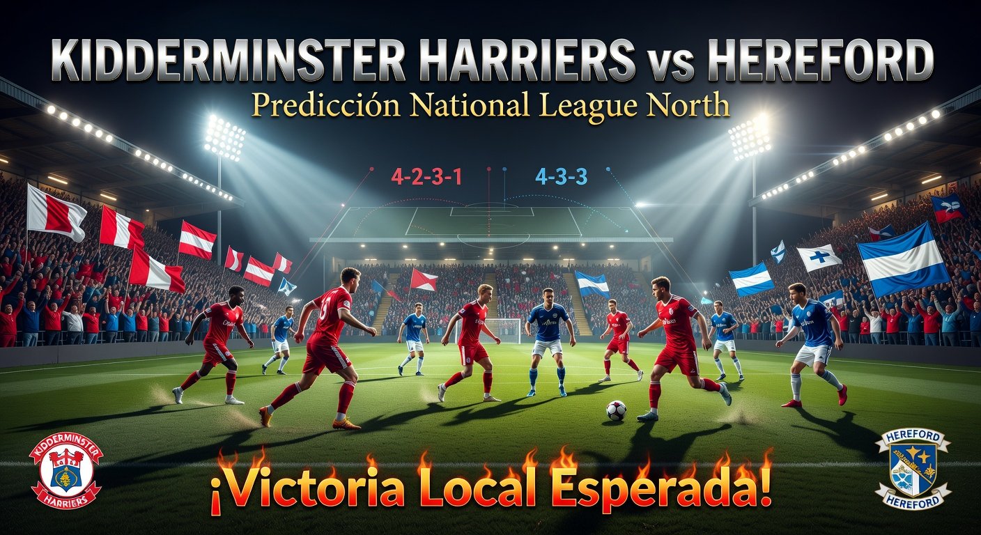 Kidderminster Harriers vs Hereford Pronóstico / Prediction