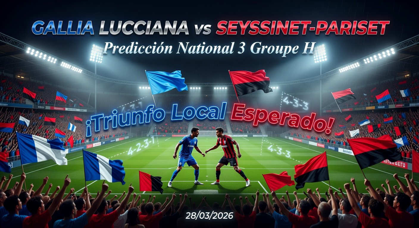 Gallia Lucciana vs Seyssinet-Pariset Pronóstico / Prediction