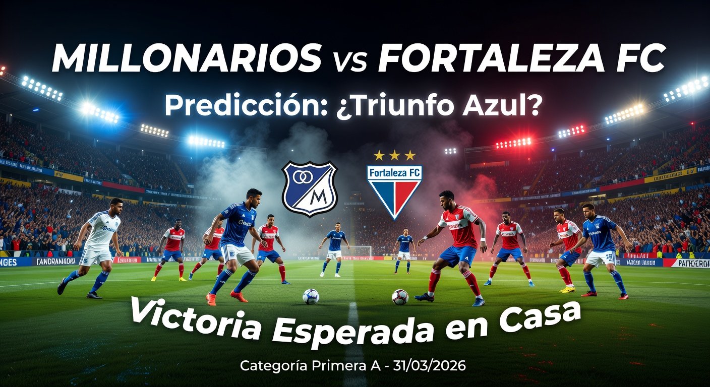 Millonarios vs Fortaleza FC Pronóstico / Prediction