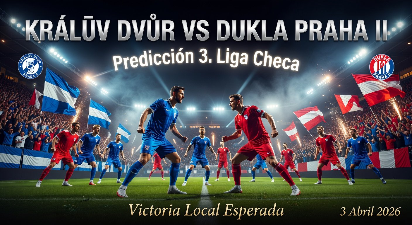 Králův Dvůr vs Dukla Praha II Pronóstico / Prediction