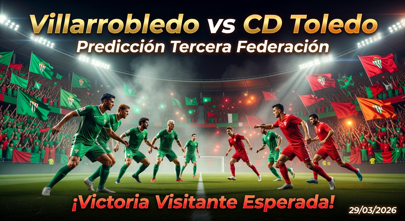 Villarrobledo vs Toledo Pronóstico / Prediction