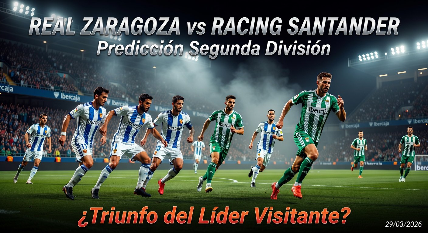 Zaragoza vs Racing Santander Pronóstico / Prediction
