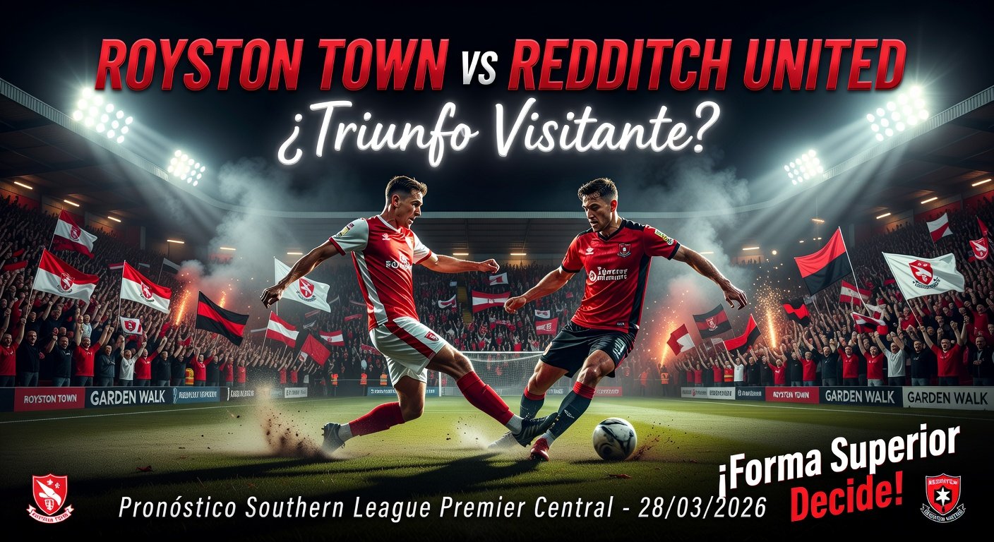 Royston Town vs Redditch United Pronóstico / Prediction