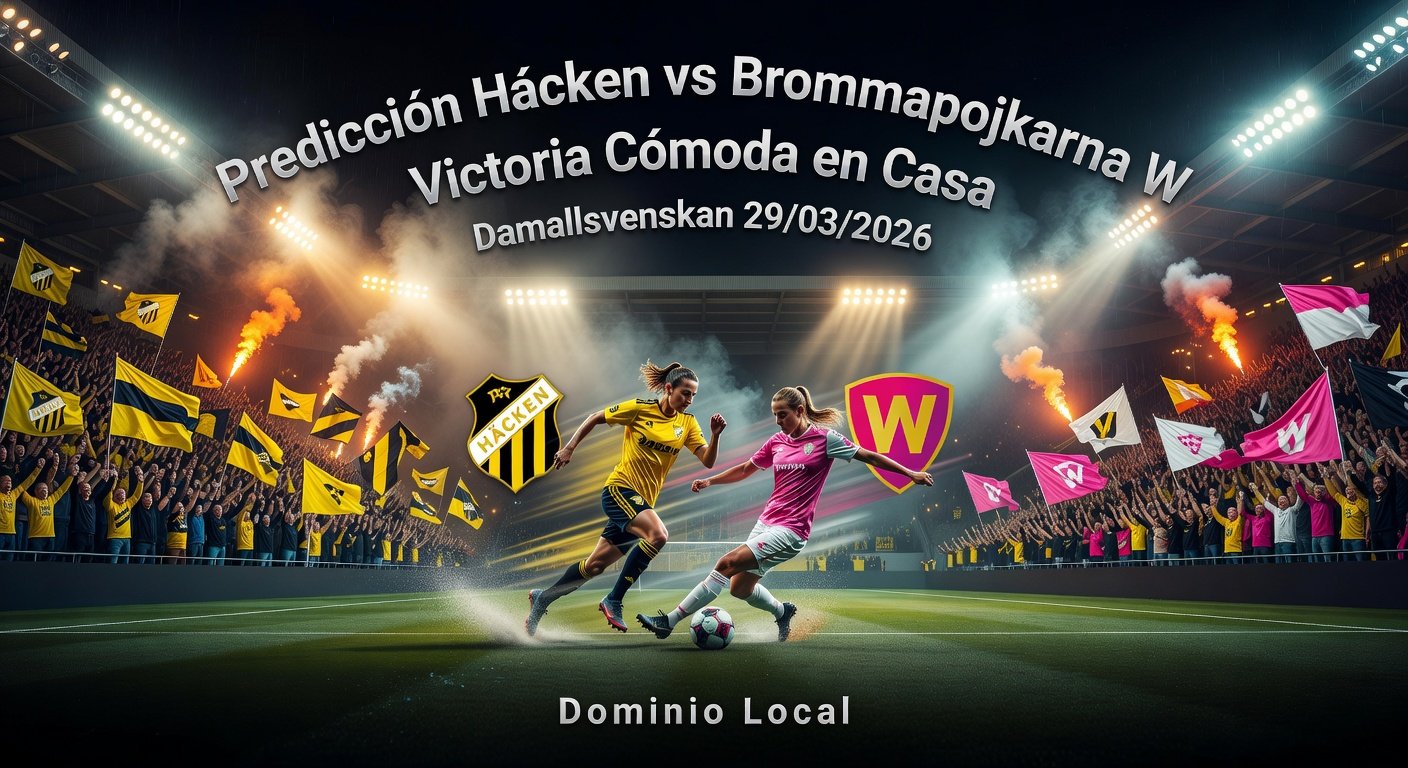 Häcken vs Brommapojkarna W Pronóstico / Prediction