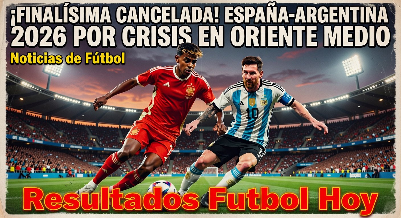 Spain vs Argentina Conmebol-UEFA Cup of Champions Cancelled (ESPN)