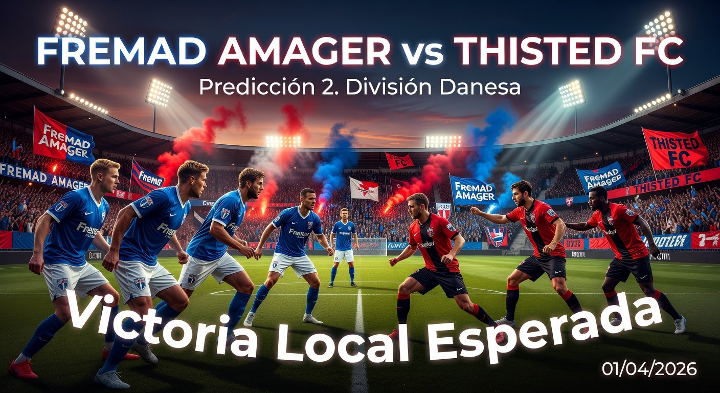 Fremad Amager vs Thisted FC Pronóstico / Prediction