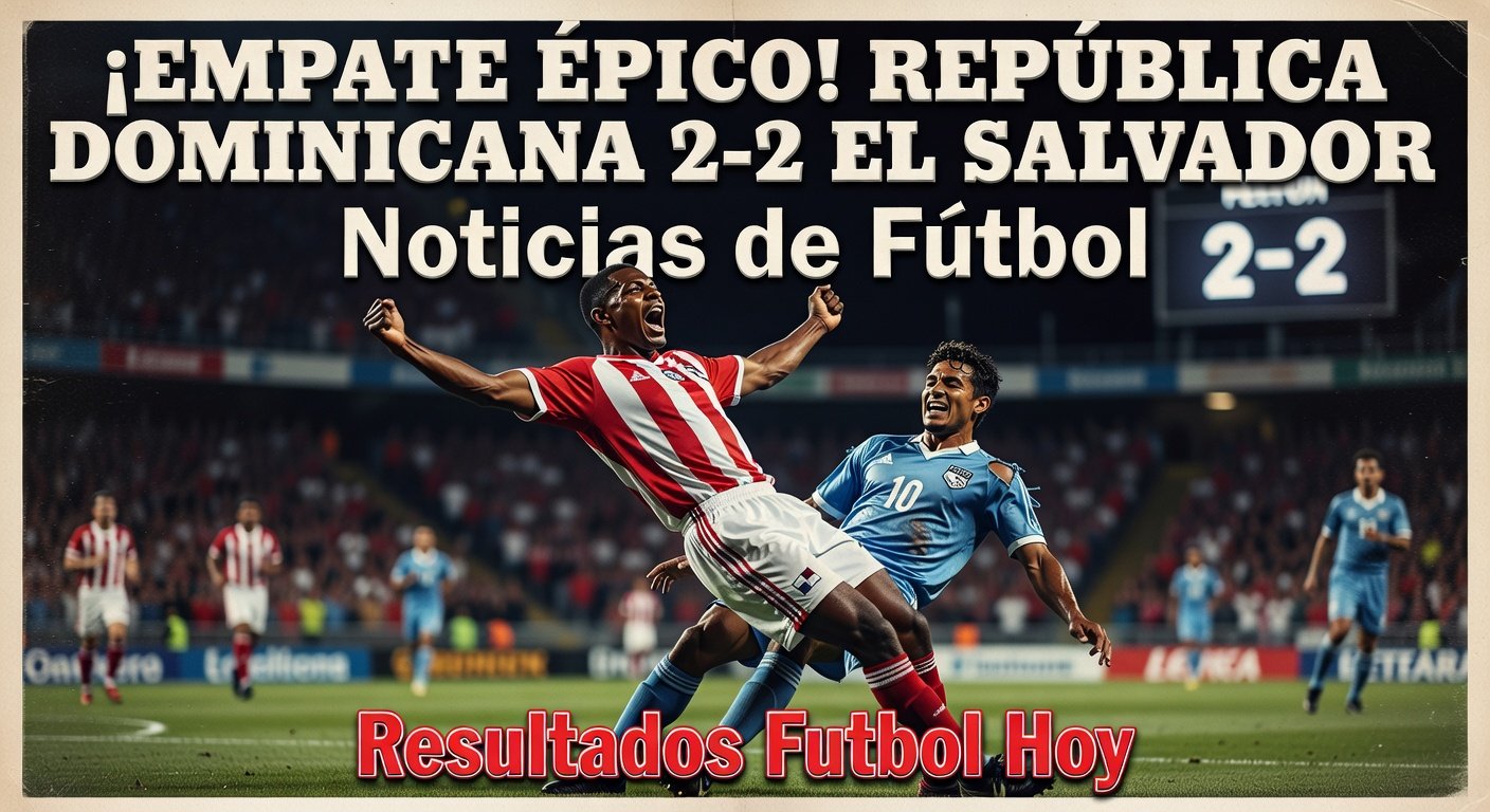 Dominican Republic Draws 2-2 with El Salvador in Friendly (BBC Sport)