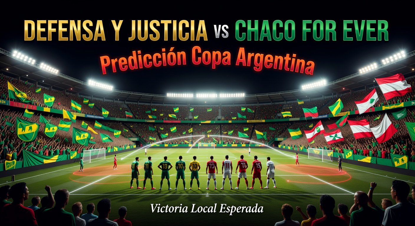 Defensa Y Justicia vs Chaco For Ever Pronóstico / Prediction