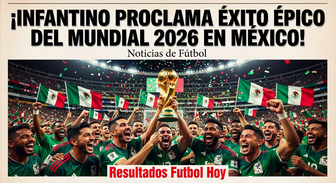 FIFA's Infantino touts World Cup 'success' on Mexico visit