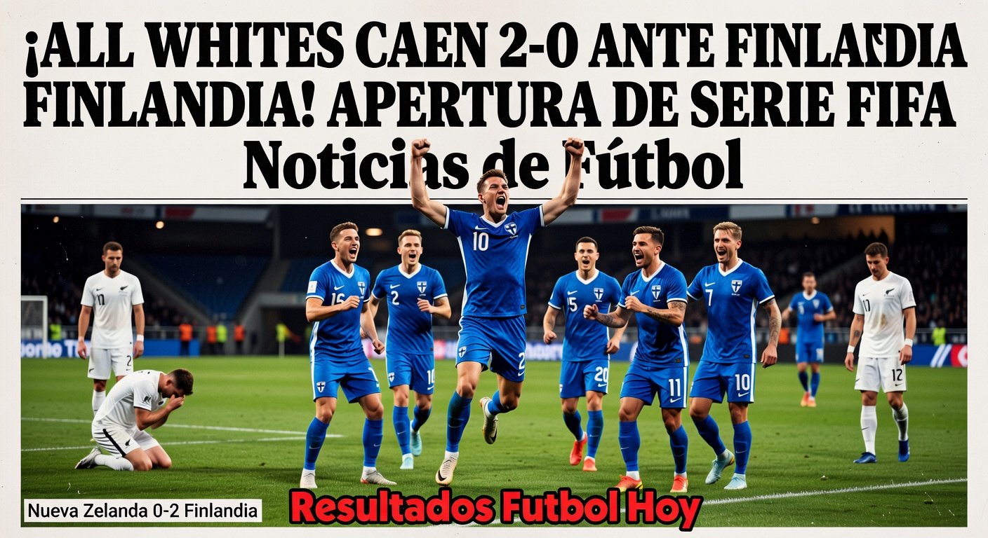 Finland Overcome New Zealand 2-0 Away (BBC Sport)