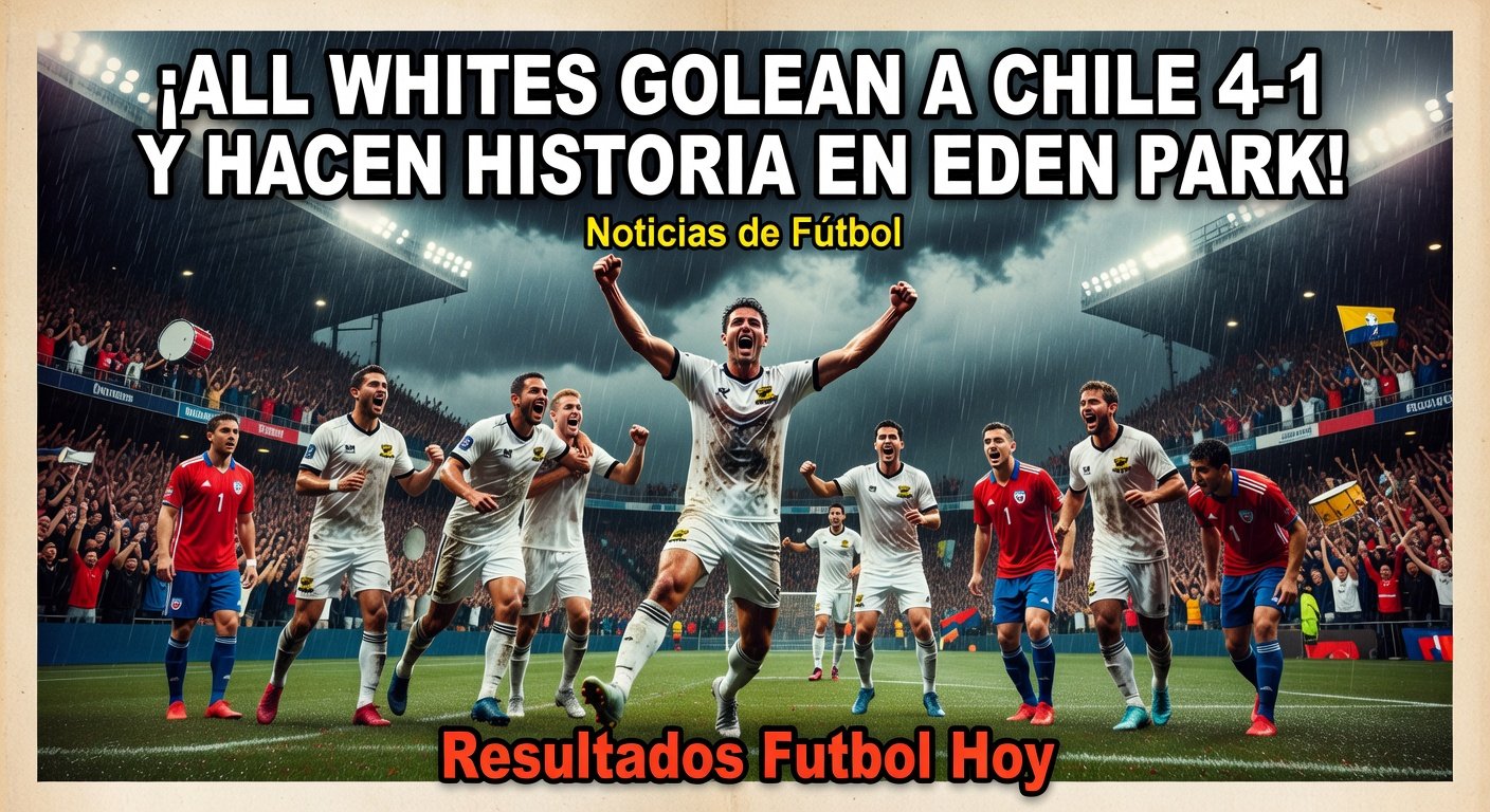 New Zealand 4-1 Chile (FT) - Men's International Friendly