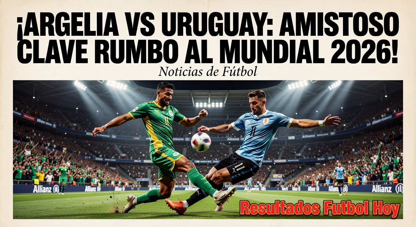 Algeria 1-1 Uruguay - International Friendly