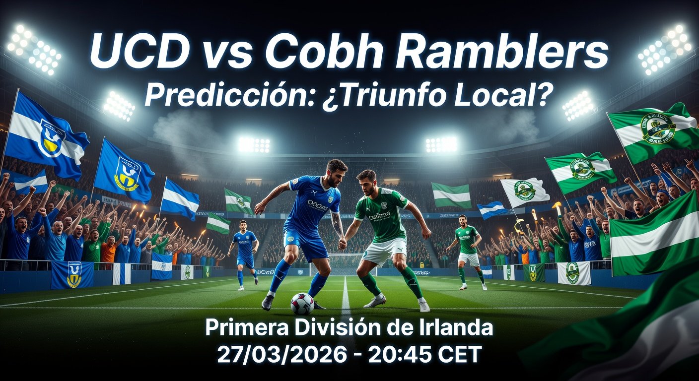 UCD vs Cobh Ramblers Pronóstico / Prediction