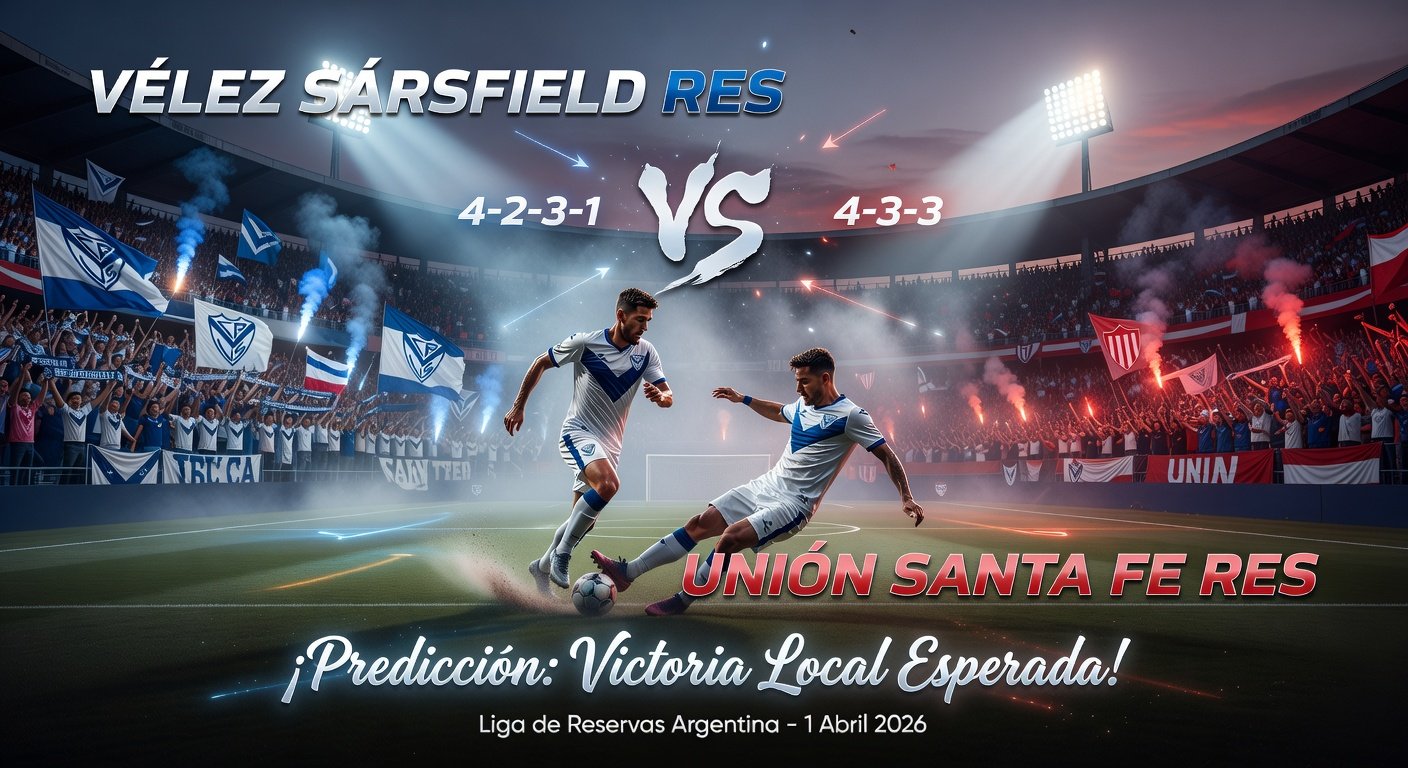 Vélez Sársfield Res. vs Unión Santa Fe Res. Pronóstico / Prediction