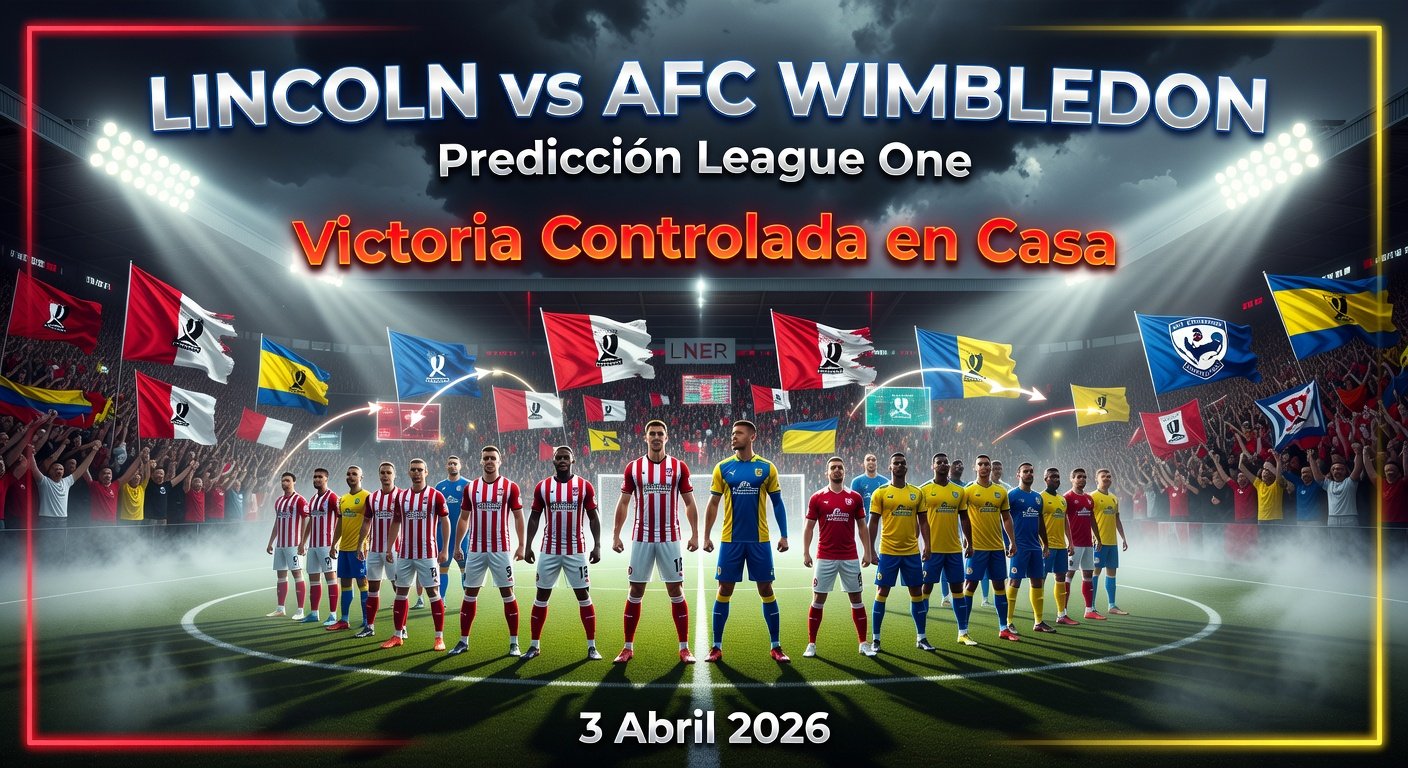 Lincoln vs AFC Wimbledon Pronóstico / Prediction