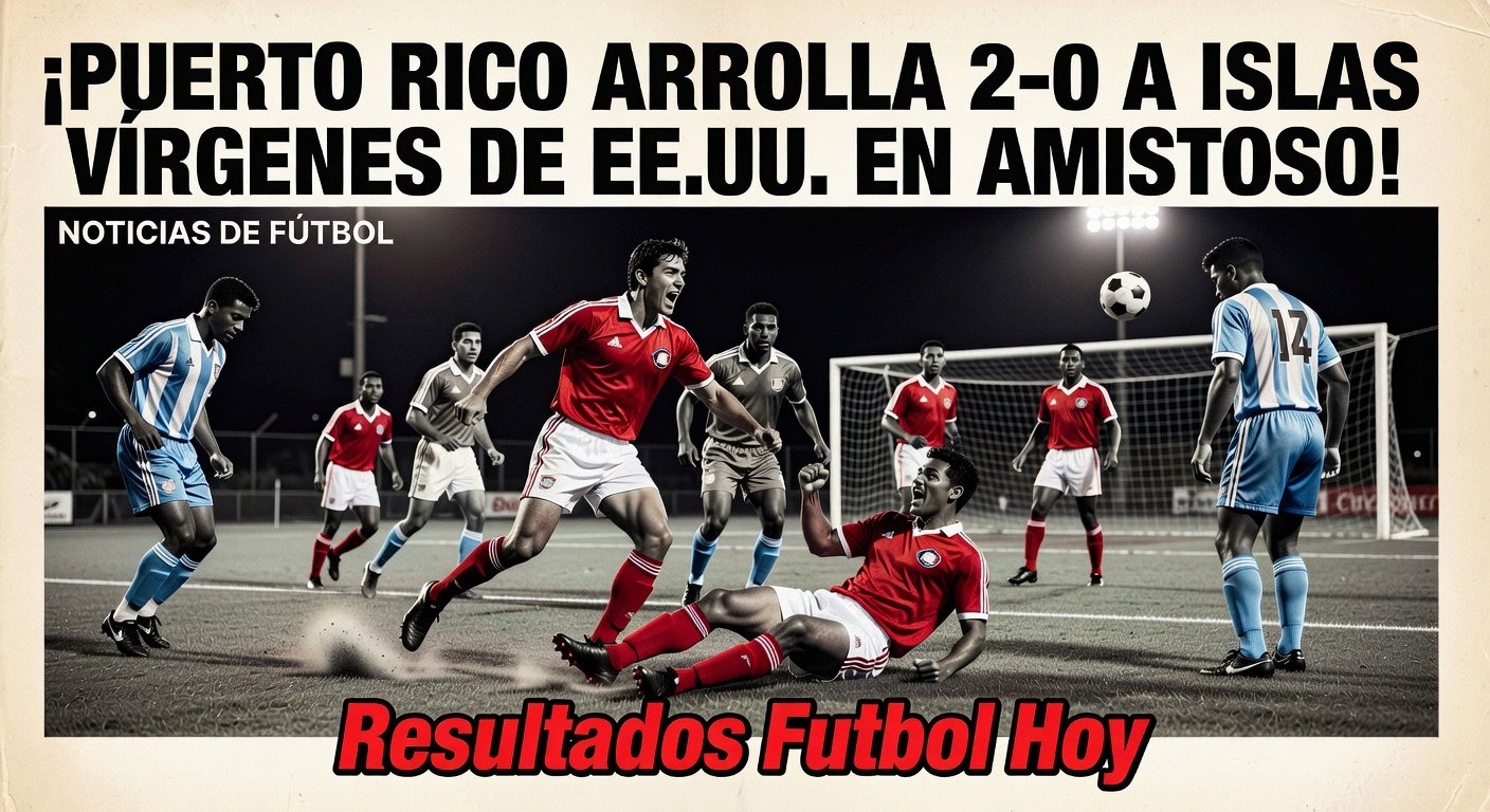 Puerto Rico beat US Virgin Islands 2-0