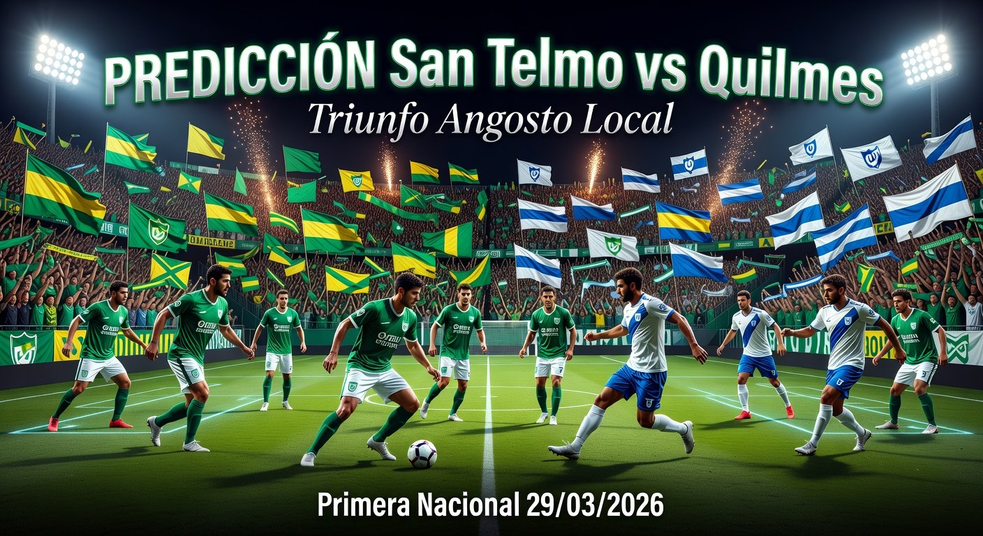 San Telmo vs Quilmes Pronóstico / Prediction