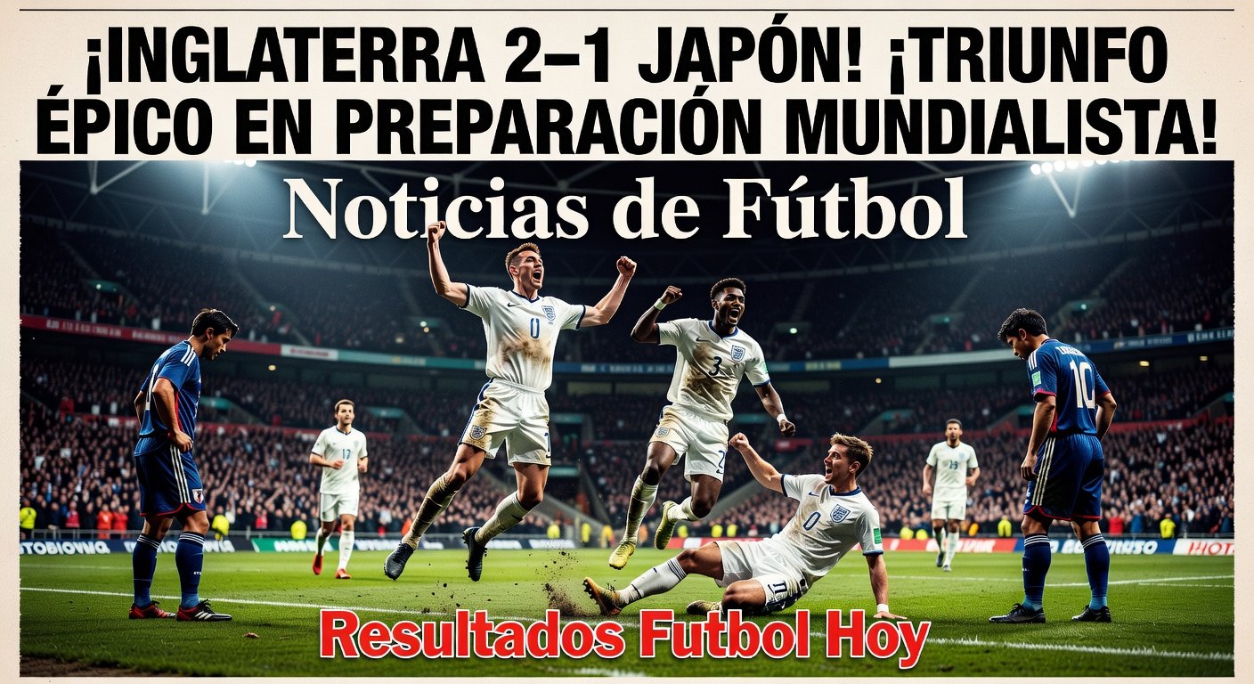 England 2-1 Japan - International Friendly