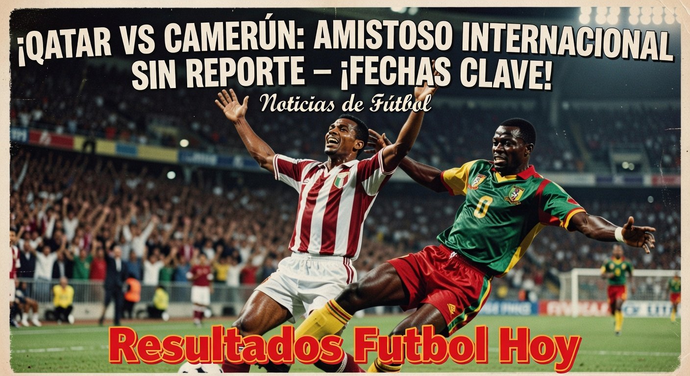 Qatar vs Cameroon friendly (BBC Sport)