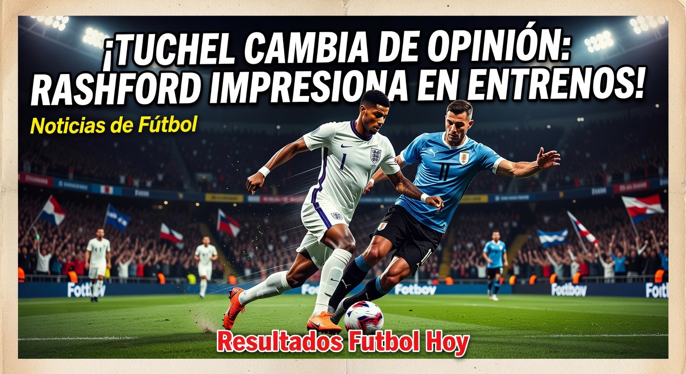 Thomas Tuchel Impressed by Marcus Rashford in England Training