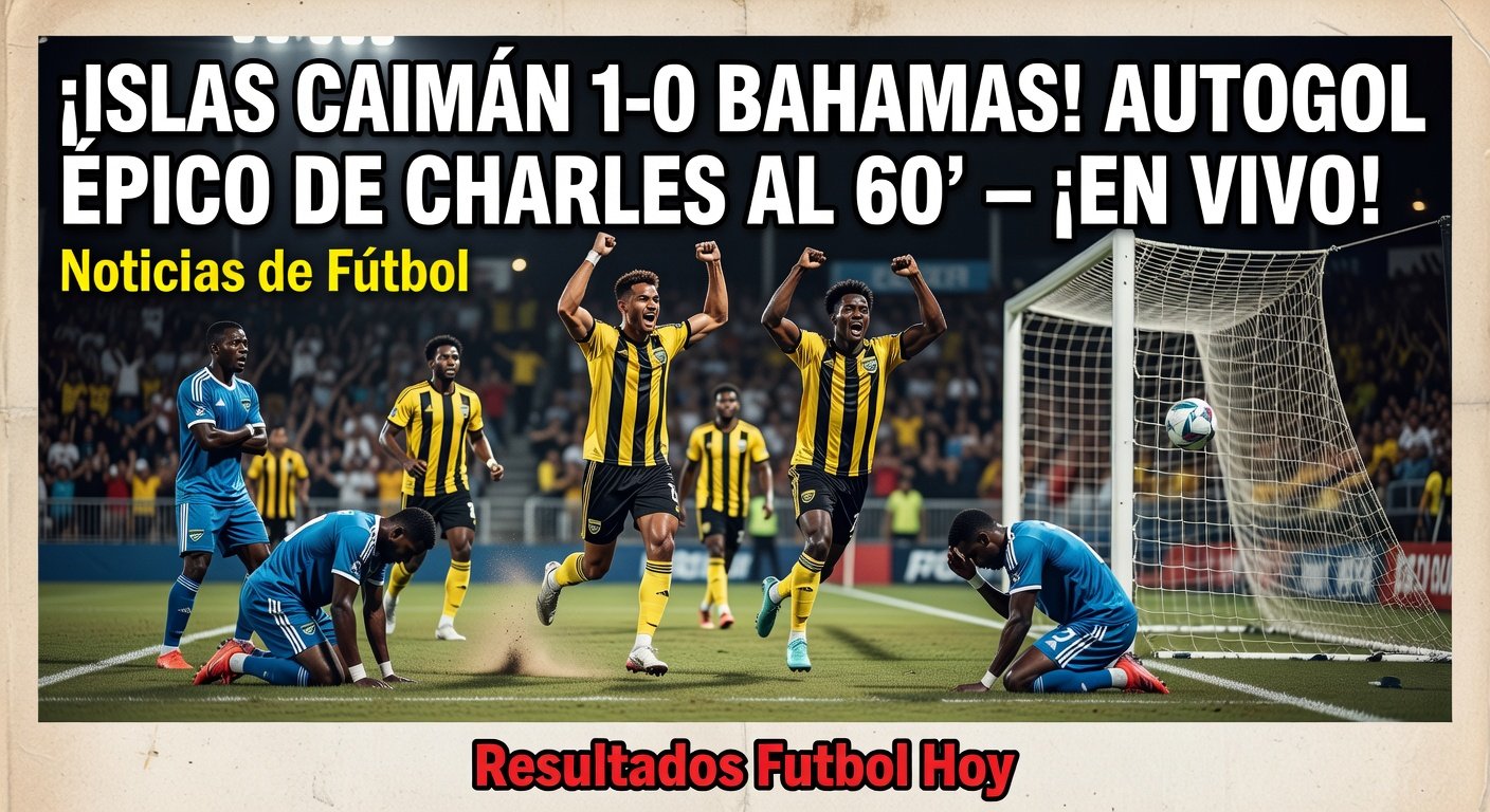 Cayman Islands lead Bahamas 1-0 in Friendly (64')