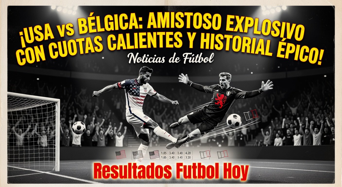 Belgium vs United States - International Friendly (ESPN, 3:30 PM)