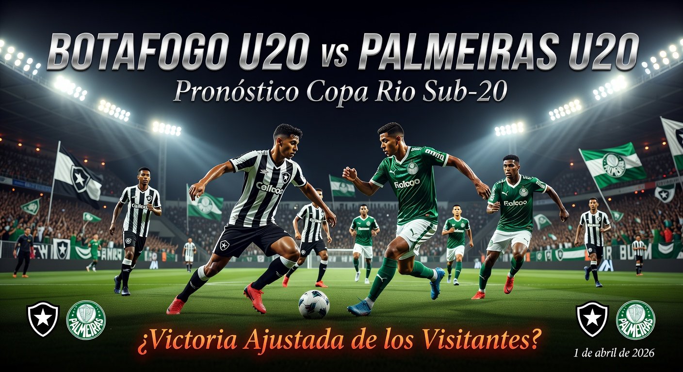 Botafogo U20 vs Palmeiras U20 Pronóstico / Prediction