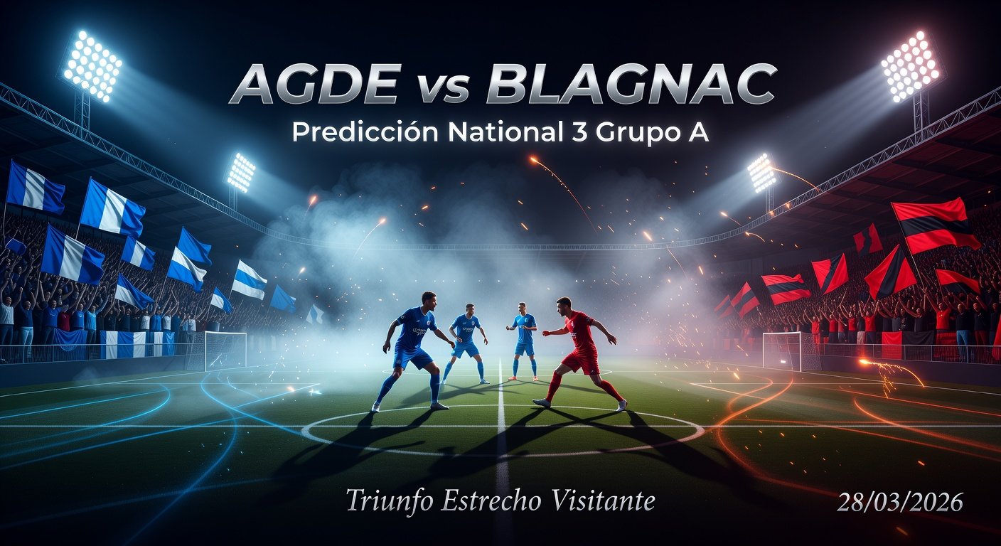 Agde vs Blagnac Pronóstico / Prediction