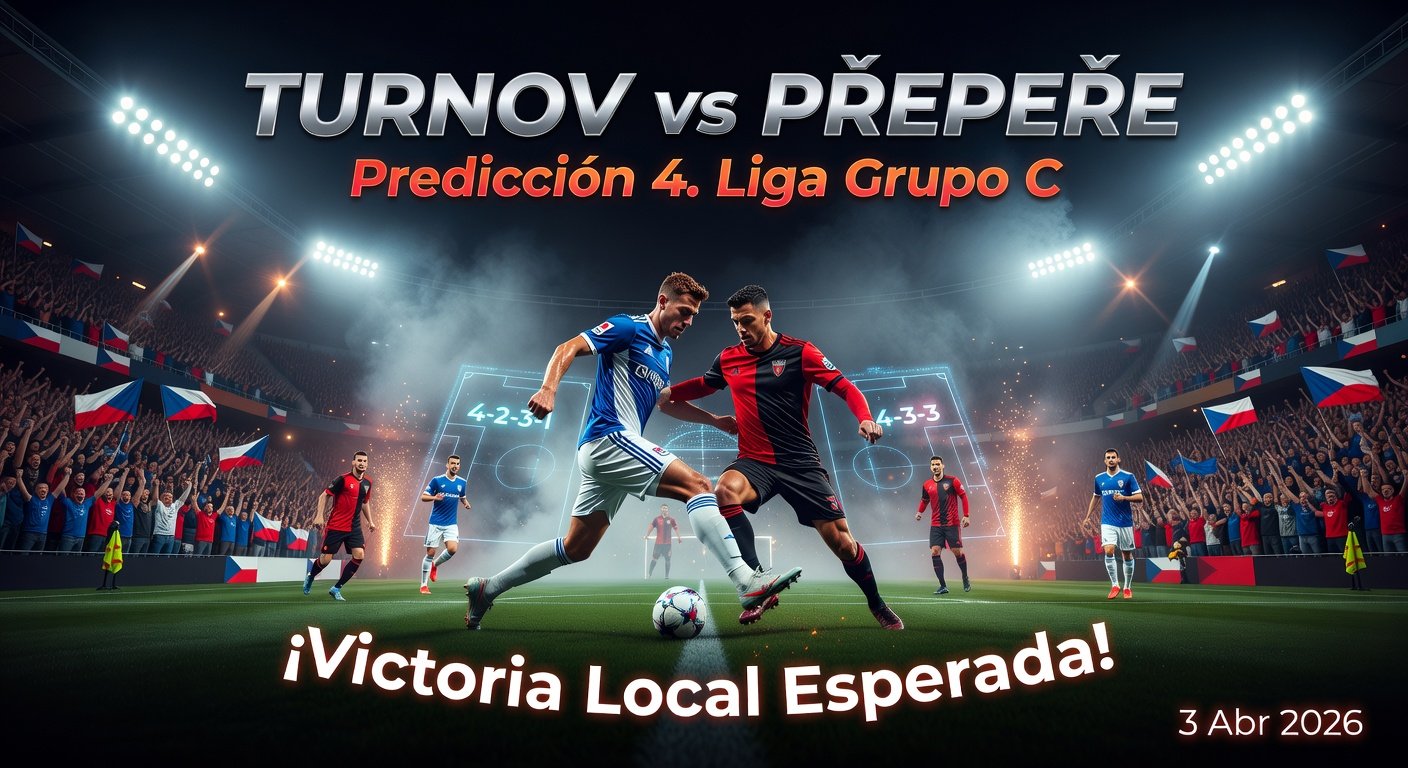 Turnov vs Přepeře Pronóstico / Prediction