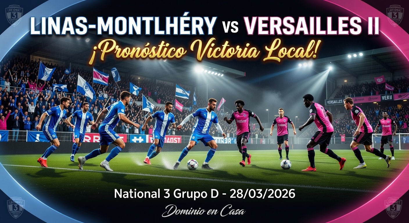 Linas-Montlhery vs Versailles II Pronóstico / Prediction