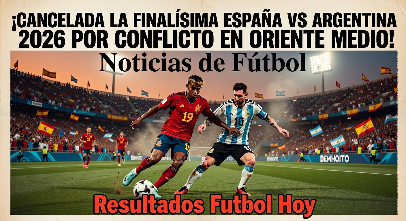 Spain-Argentina Finalissima Cancelled Due to Middle East Tensions (ESPN)