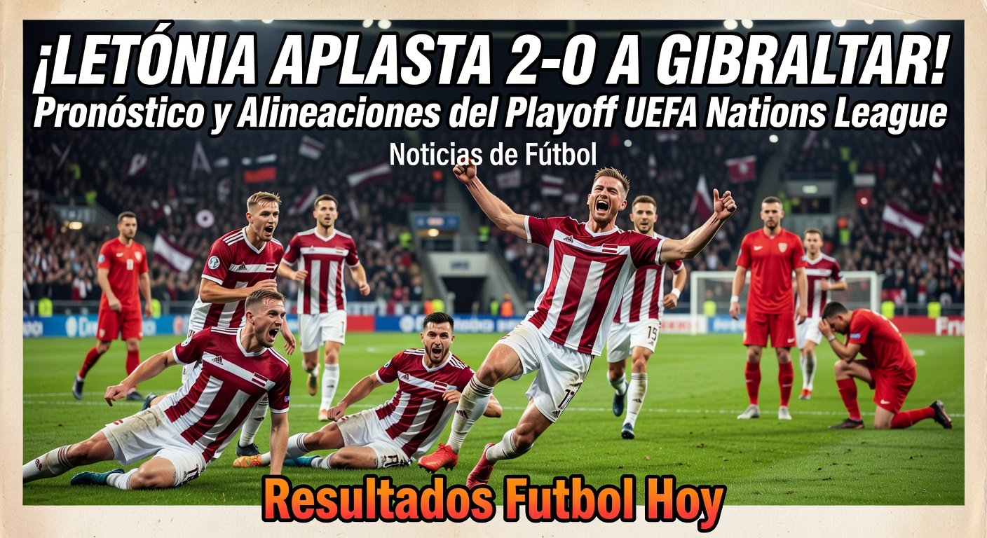 Latvia 2-0 Gibraltar