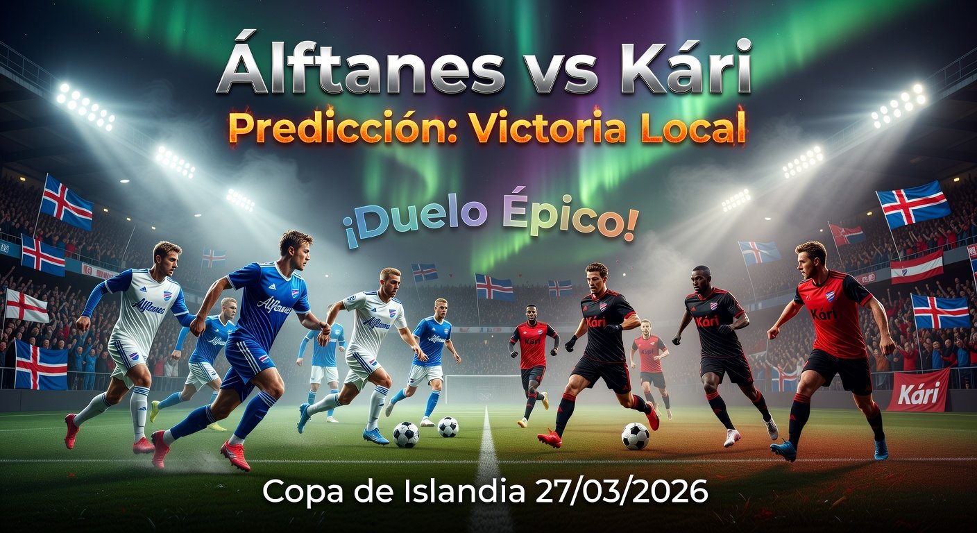Álftanes vs Kári Pronóstico / Prediction